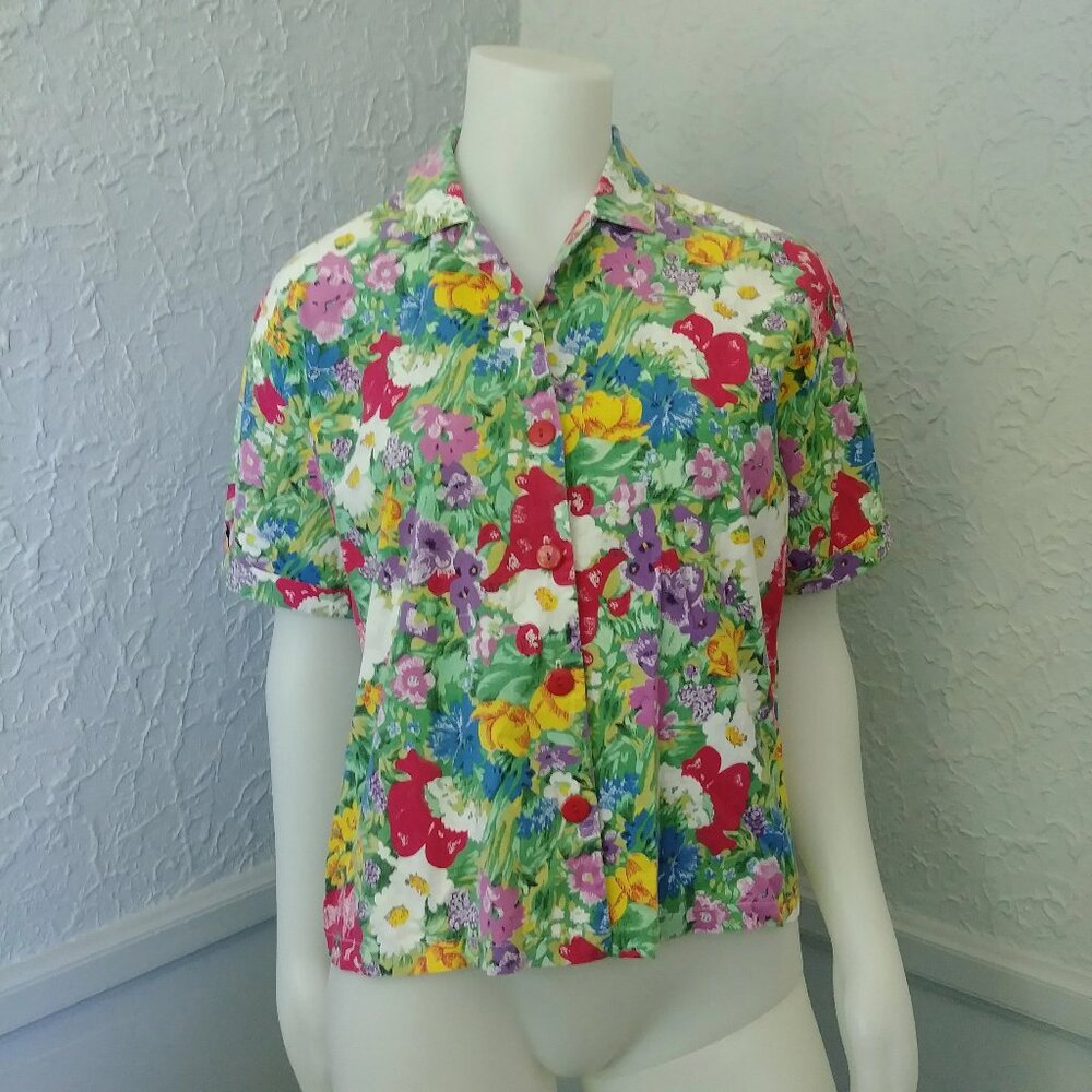 Vintage Floral Shirt by HER